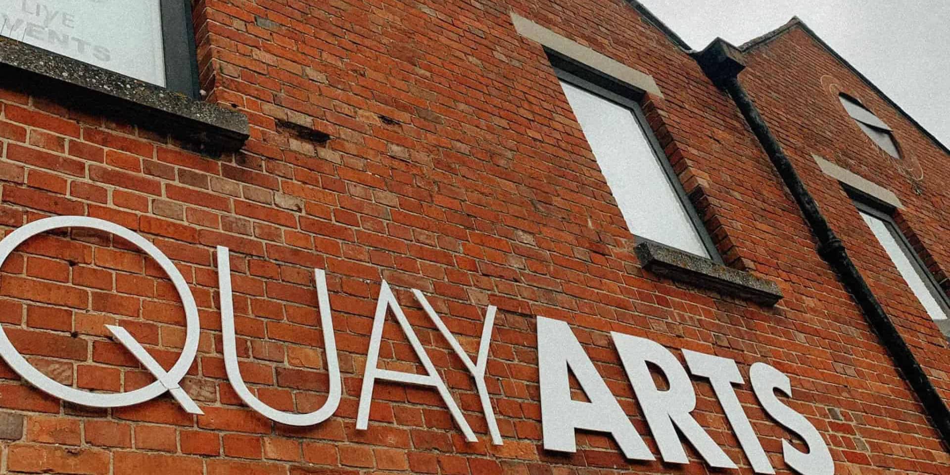 The side of Quay Arts Building