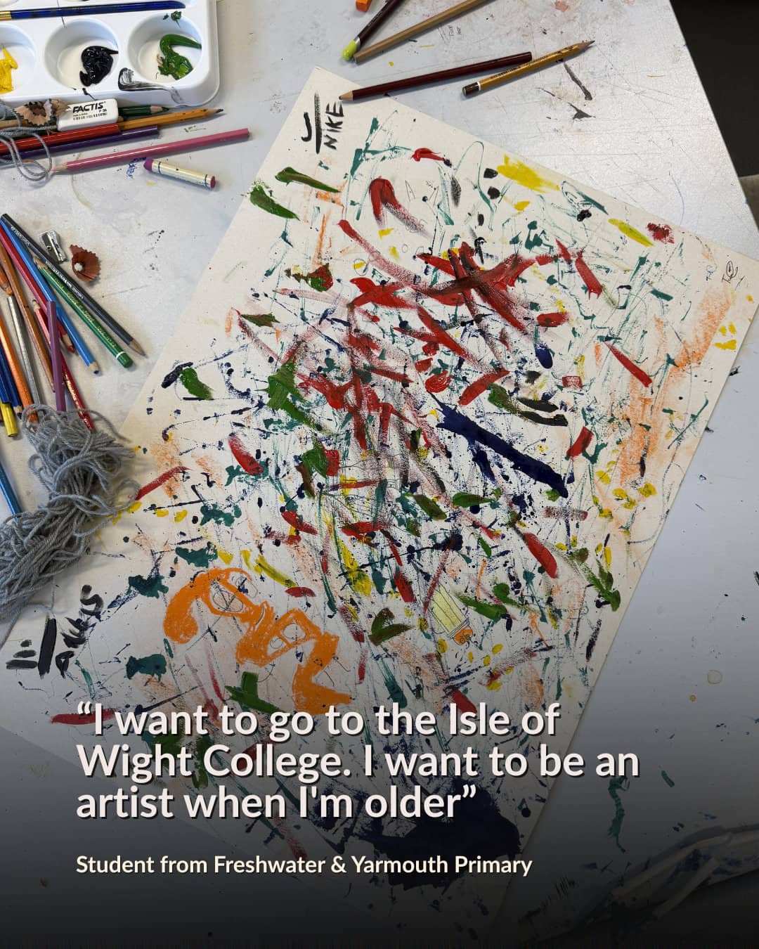 Artwork created by young pupil