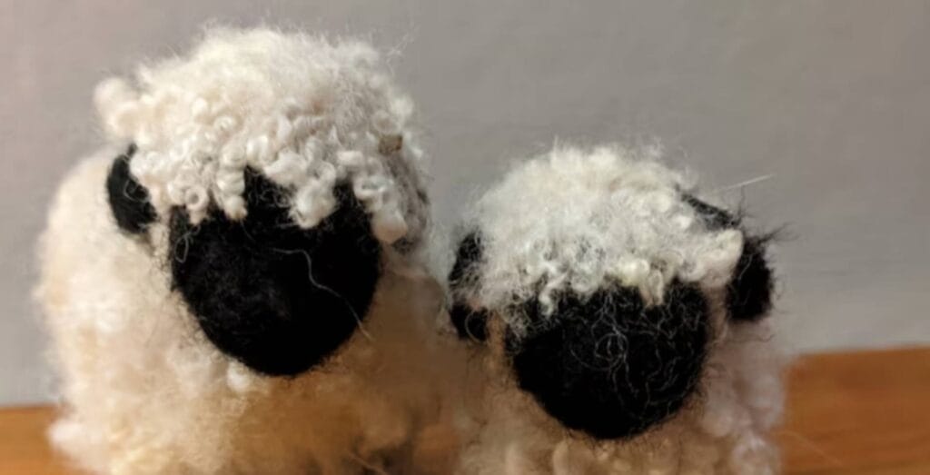 Felted sheep